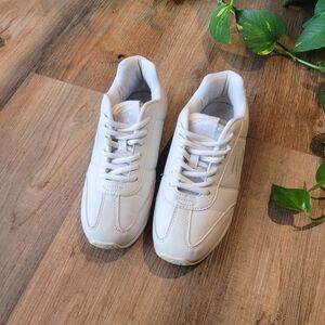 White Cheer Shoes or White Shoes Zephz